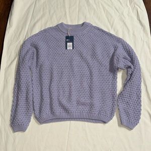 Universal Thread Knit Sweater Top Lilac Large